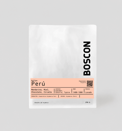Kallpa – Perú (Classic), café de especialidad en grano, bolsa de 250 g