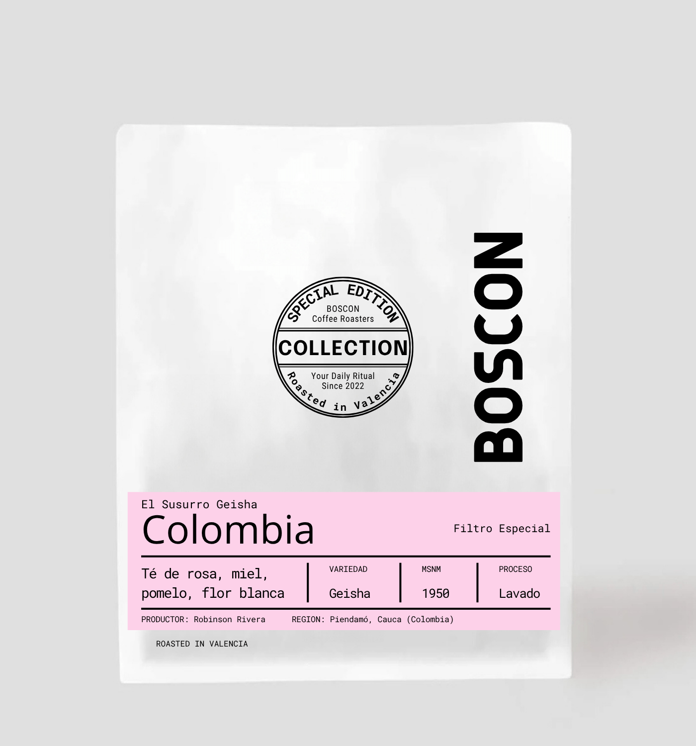 El Susurro Geisha – Colombia - Filtro Especial (Collection) - BOSCON