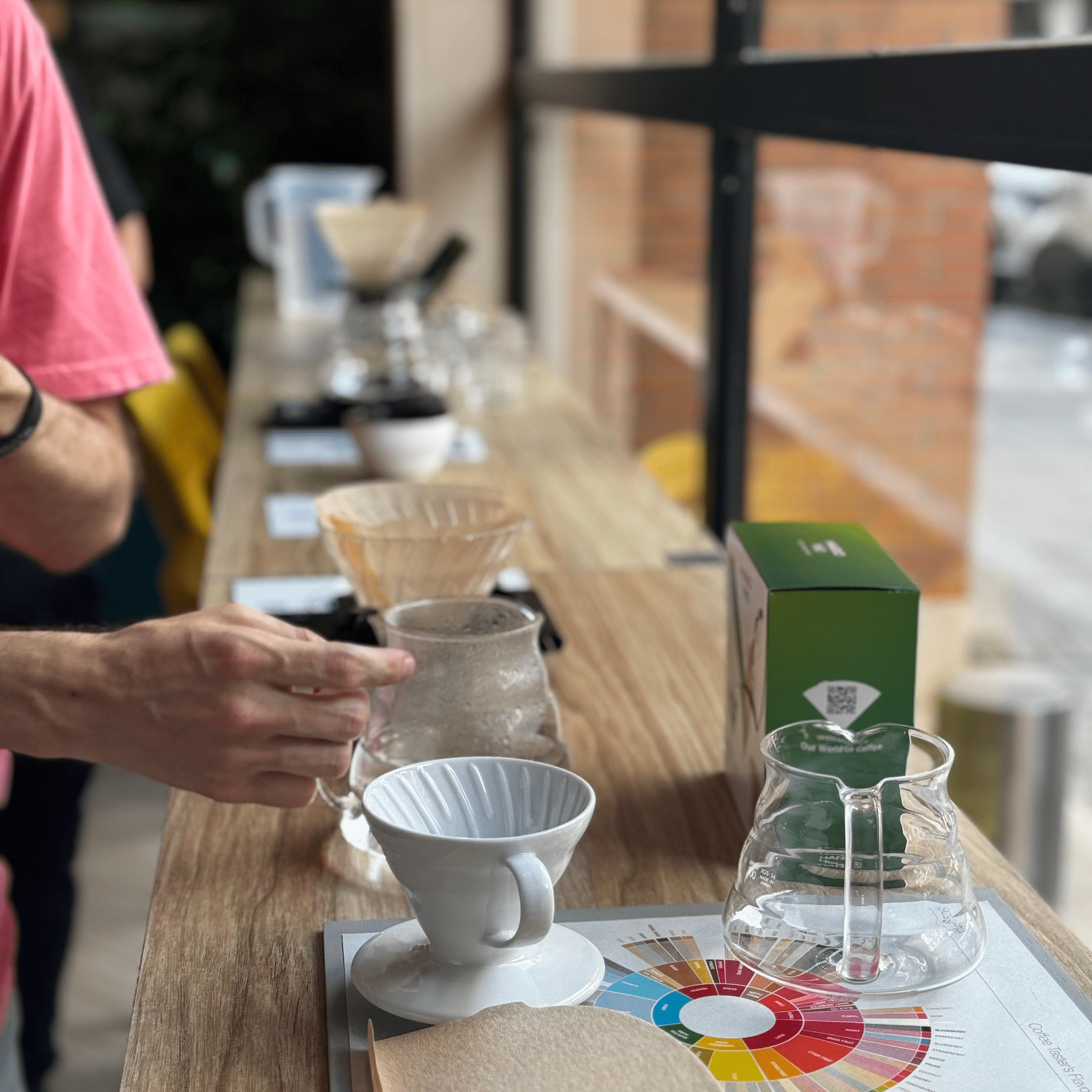 Introducción al café de filtro con HARIO V60 - BOSCON