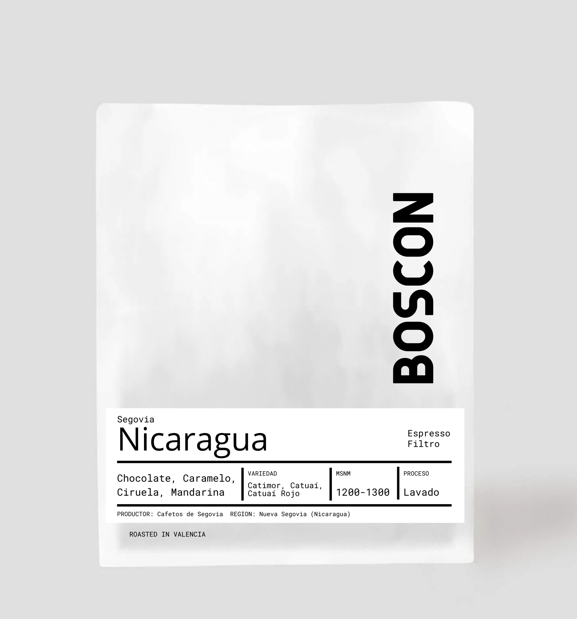 Segovia - Nicaragua - Espresso Filtro - BOSCON